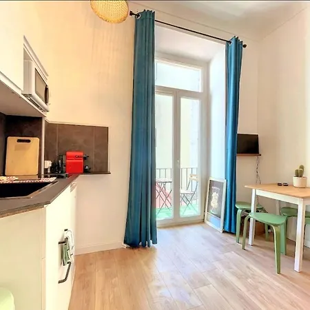 New Charming 1br Hyper Centre With Balcony And Ac Nizza