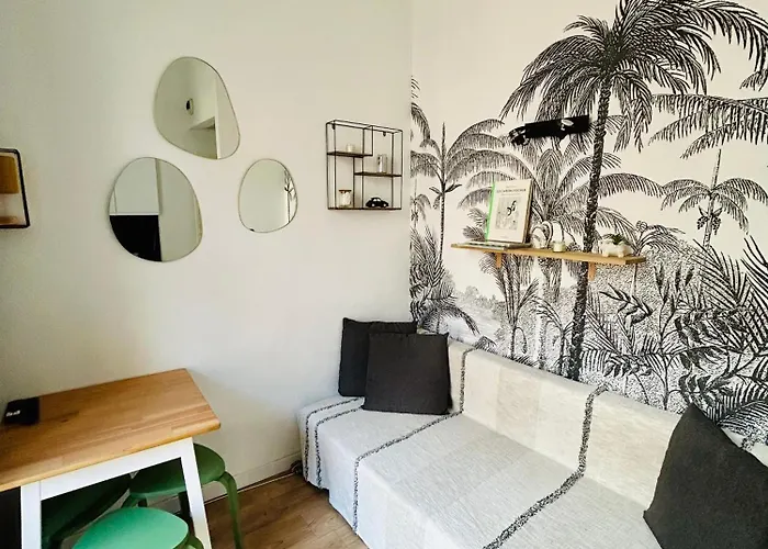 Lejlighed New Charming 1br Hyper Centre With Balcony And Ac